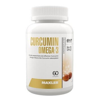 Maxler Curcumin Omega 3 (60капс)