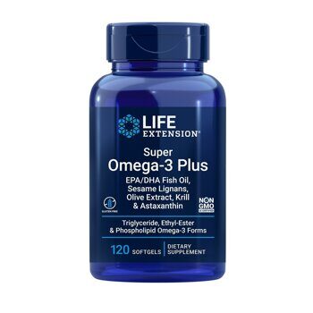 Life Extension Omega-3 Plus Krill & Astaxanthin (120капс)